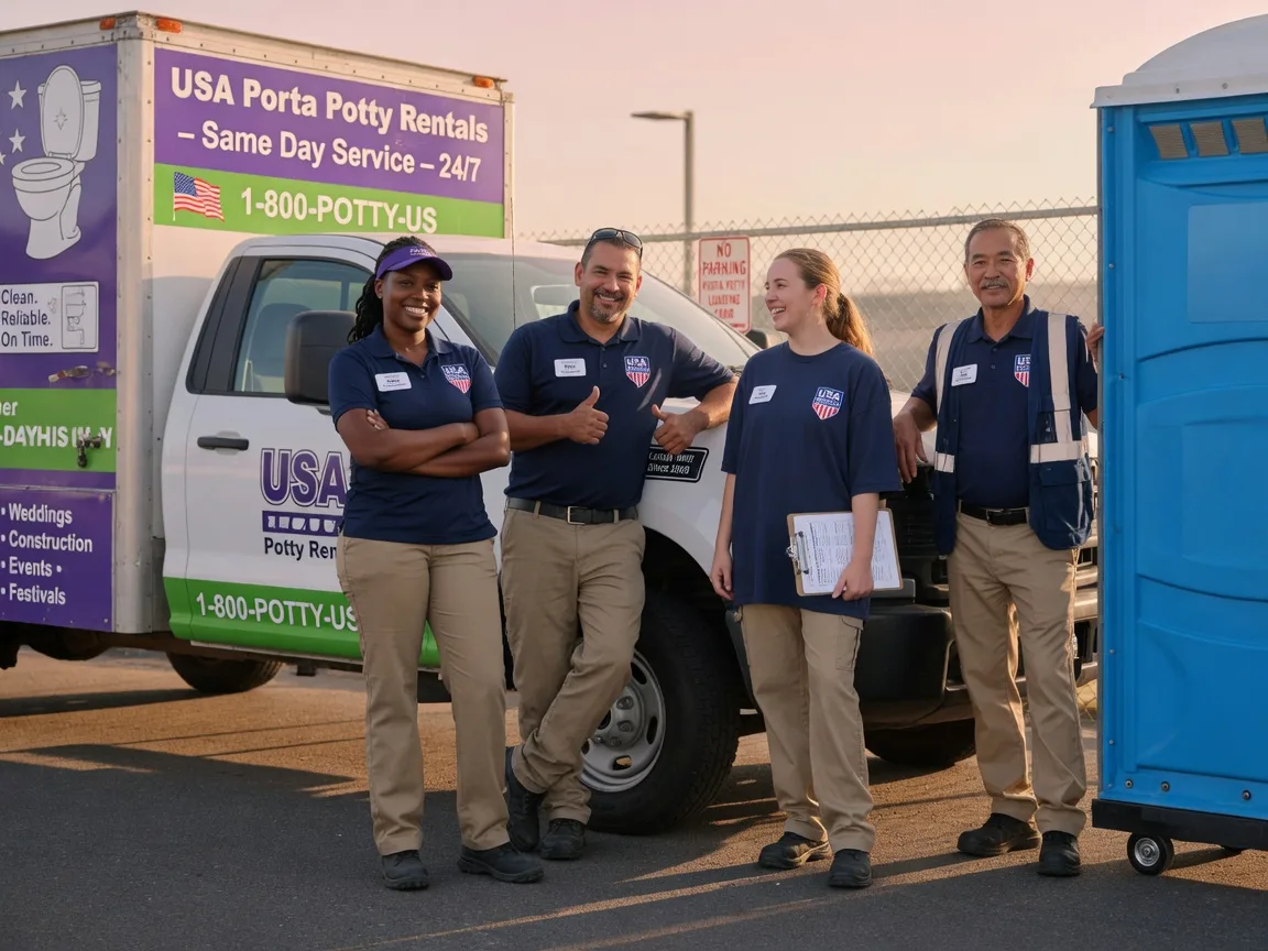 Porta Potty Rental company in Hansford, WV